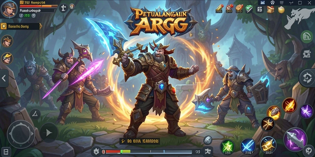 Tampilan mendebarkan dari pertempuran ARPG dalam 2757.
