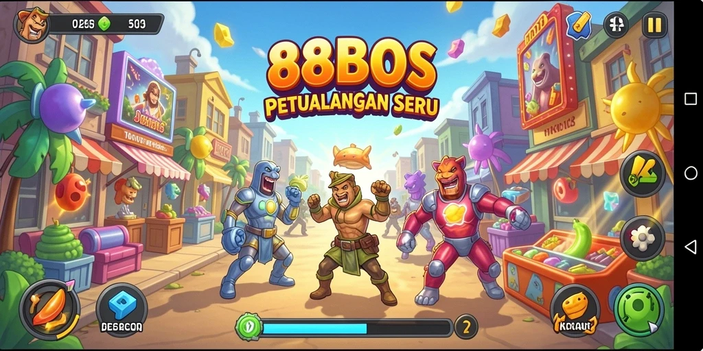 Tampilan menarik dari gameplay 88BOS yang penuh aksi.