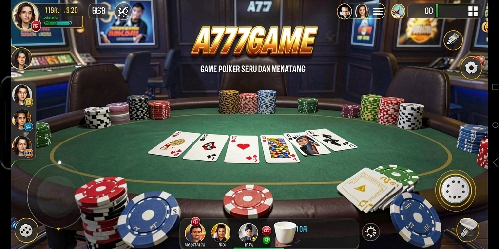 Tampilan gameplay A777GAME yang menarik dan interaktif.