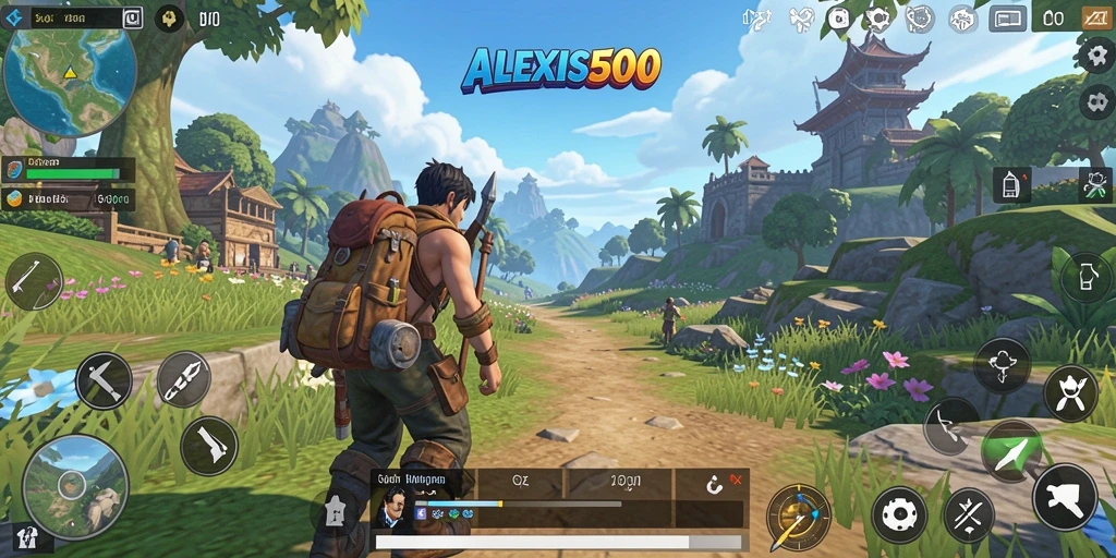Gameplay seru di dunia terbuka yang menakjubkan pada ALEXIS500.