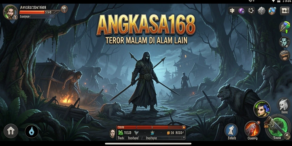 Screenshot gameplay ANGKASA168 yang mencekam dan menegangkan.