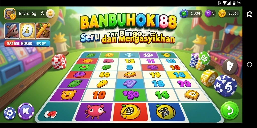 Tampilan gameplay seru dari permainan Bingo BANBUHOKI88.