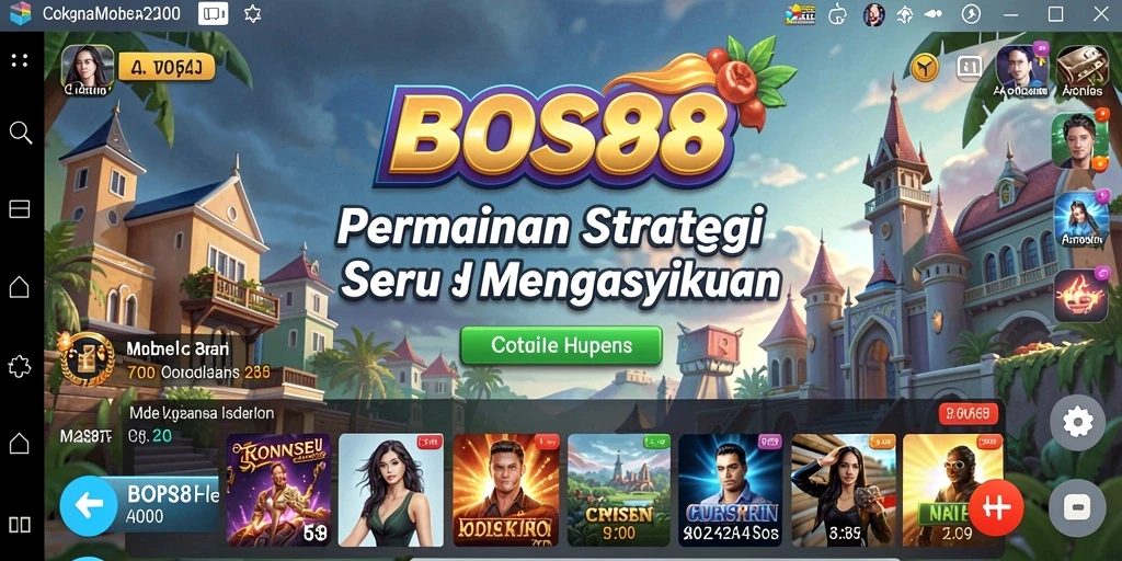 Gameplay strategis BOS88 dengan grafik menawan dan taktik mendalam.
