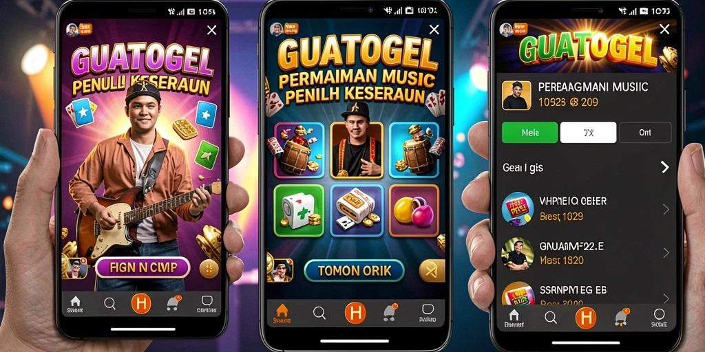 Tampilan gameplay GUATOGEL yang seru dan interaktif.