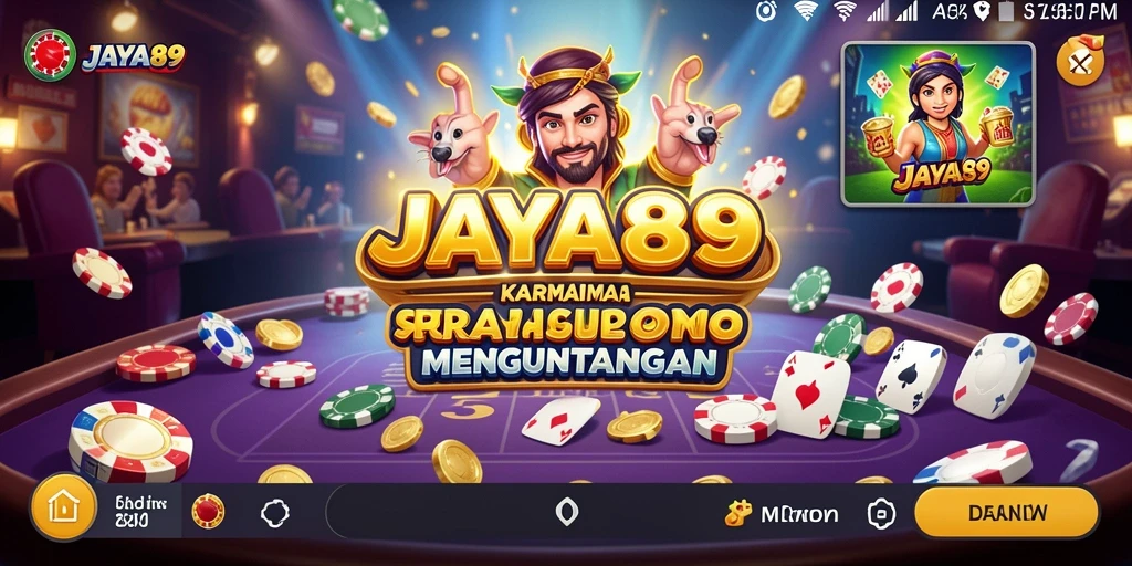 Tampilan gameplay JAYA89 yang menarik dan penuh aksi.