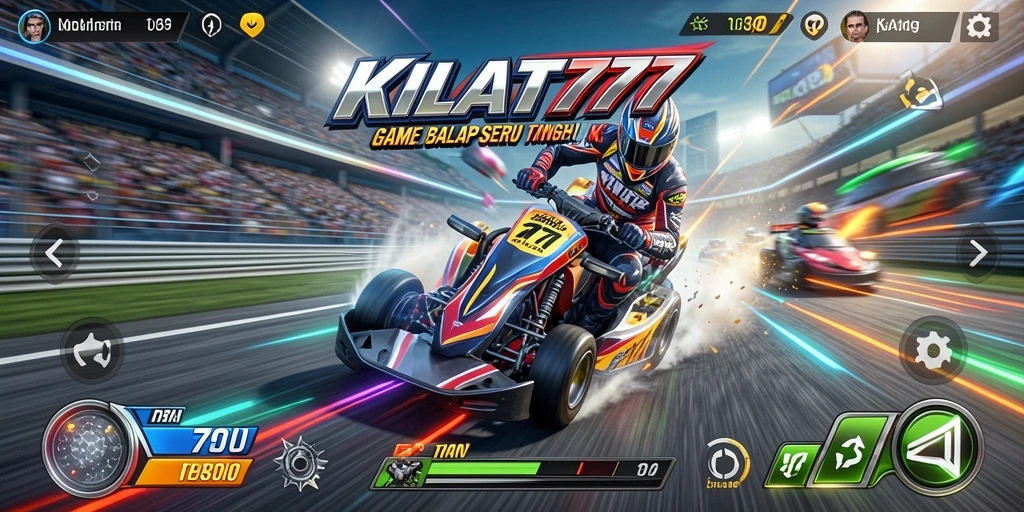 Tampilan gameplay KILAT777 yang menegangkan dan seru.