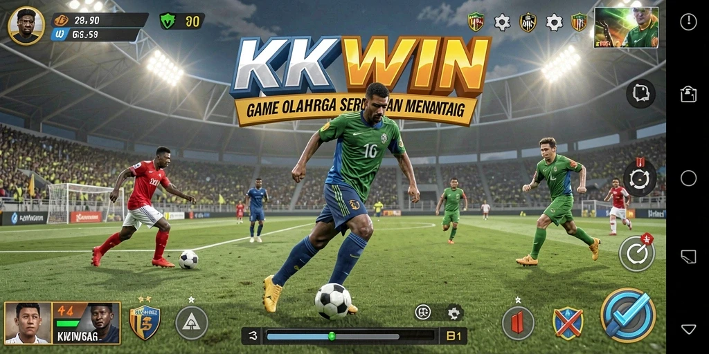 Tampilan seru dari pertandingan olahraga di KKWIN yang memikat.