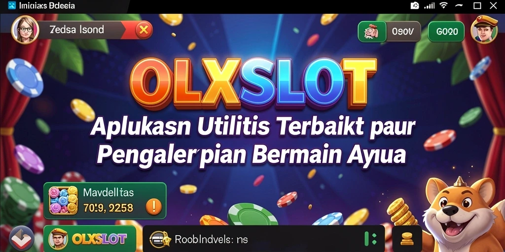 Tampilan utama OLXSLOT dengan fitur pengaturan waktu bermain yang menarik.