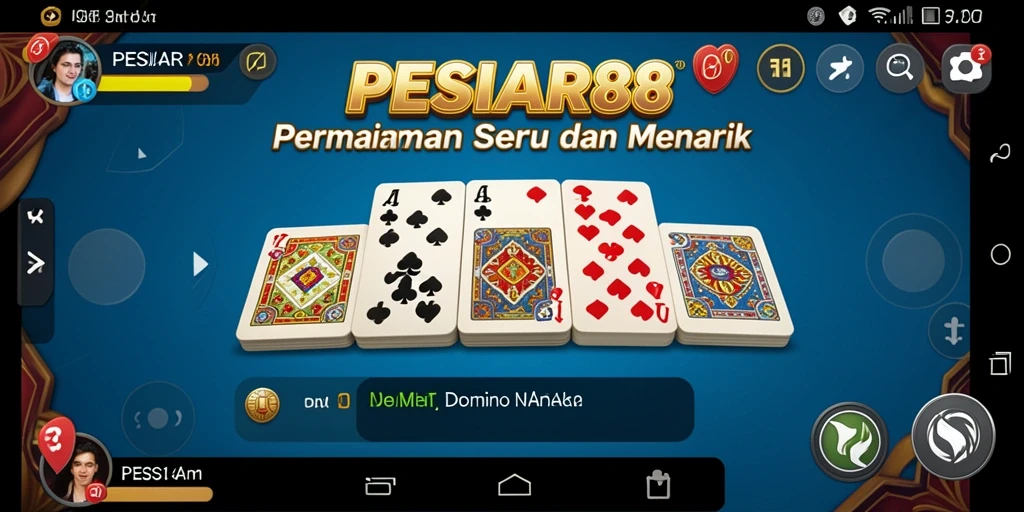 Tampilan gameplay PESIAR88 yang menarik dengan desain grafis modern.
