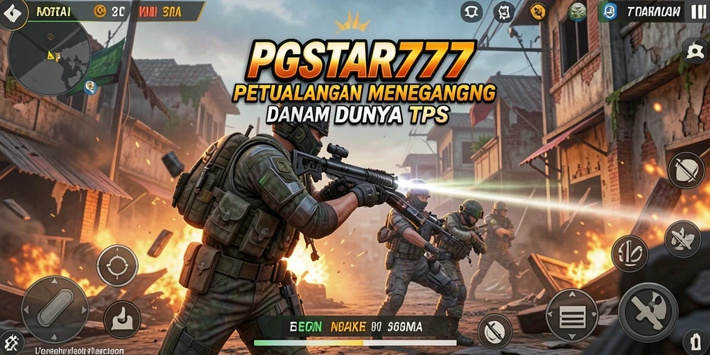 Tangkapan layar gameplay PGSTAR777 menampilkan aksi hebat dalam TPS.