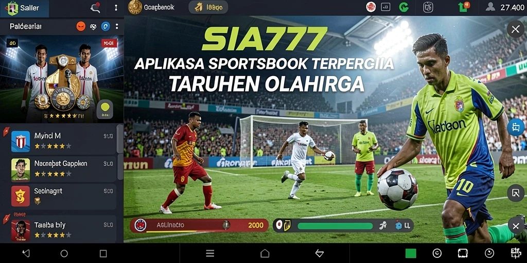 Tampilan gameplay SIA777 yang menarik dan interaktif untuk taruhan olahraga.