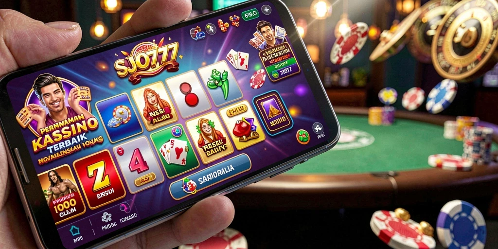 Screenshot SJO777 menampilkan gameplay menarik permainan Kasino.