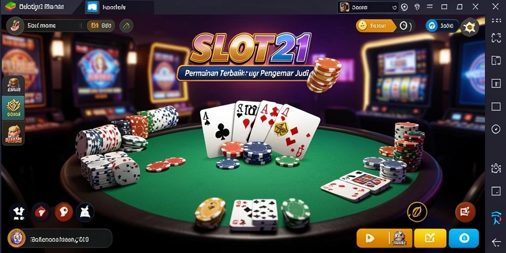 Gambaran menarik dari gameplay Poker di SLOT21.