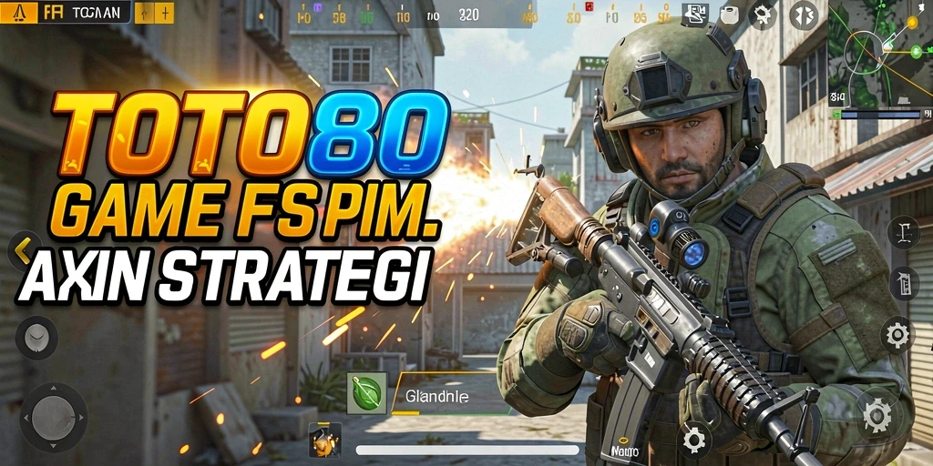 Tangkapan layar TOTO80 menunjukkan aksi seru dalam permainan FPS.