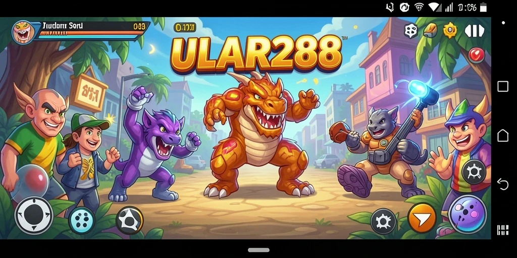 Tampilan gameplay seru dari ULAR288 yang menarik perhatian.